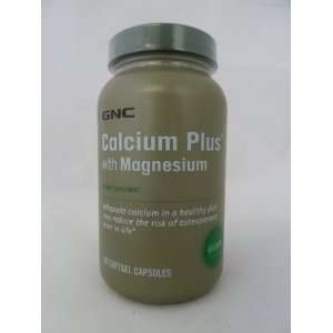  GNC Calcium Complete with Magnesium, Softgel Capsules, 90 