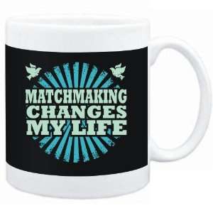  Mug Black  Matchmaking changes my life  Hobbies Sports 
