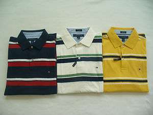NWT Tommy Hilfiger Mens Short Sleeve Polo Shirt Golf XS , S ,M ,L ,XL 