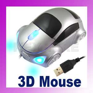 USB 3D Car Shape Optical Wheel mouse Mice for Laptop PC  