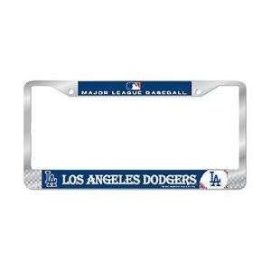  Los Angeles Dodgers MLB Chrome License Plate Frame Sports 