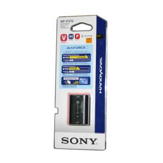 NEW Sony NP FV70 Infolithium V Camcorder Battery Pack 027242779112 