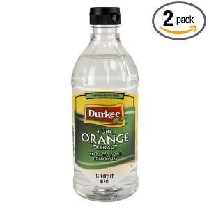 Durkee Extract, Pure Orange, 16 Ounce Packages (Pack of 2)  