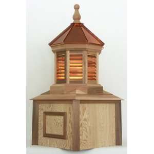  54 tall Cedar Cupola, with copper roof