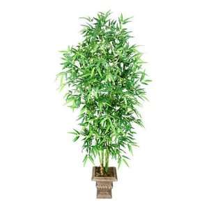 ONE 7.5 Artificial Bamboo Tree X 5 with 1 Shoot , with No Pot 