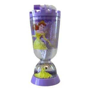 Disney Belle Princess Sipping Bottle Cup with Snowglobe  Toys & Games 