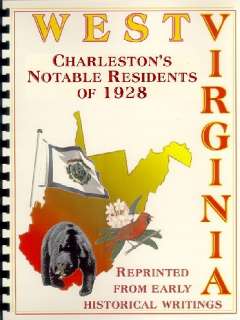 WV~BARGAIN 3 KANAWHA COUNTY WEST VIRGINIA BOOKS~CHARLESTON~HISTORY 