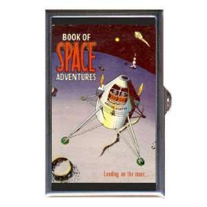 Sci Fi 1960s Moon Landing Book Coin, Mint or Pill Box 