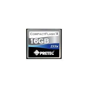  Pretec 16GB 233X UDMA Compact Flash Card Electronics