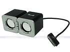 Black Mini Portable Speaker for iPhone 4S 4 iPod Touch 30 Pin 