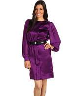 Anne Klein Jewel Neck Pleated Sleeve Dress $120.99 (  MSRP $ 