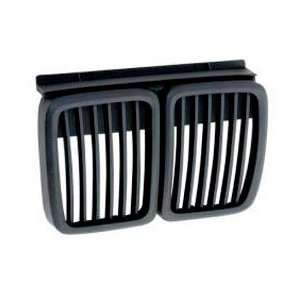 1985 1991 BMW E30 3 Series or M3 Front Stealth Kidney Grills Matte 