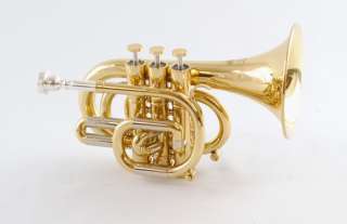 SCHILLER CenterTone Pocket Trumpet Key of C  