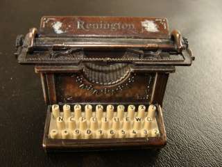 Die Cast Mini Pencil Sharpener Remington Typewriter  