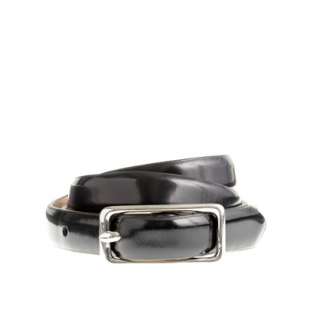 Refined leather belt   belts   Womens accessories   J.Crew