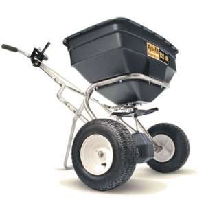    Stainless Steel Commercial Push Spreader Patio, Lawn & Garden