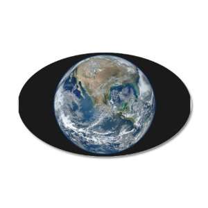   Vinyl Sticker Earth in HD from 2012 Satellite Photo 