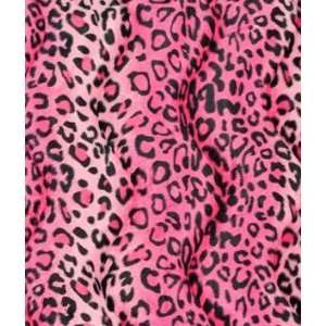 Pink Leopard Velboa Faux Fur Fabric Arts, Crafts & Sewing