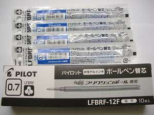 5X Refills for Pilot FriXion 0.7mm Roller ball pen,blue  