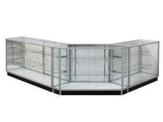 Extra Vision Display Case Store Fixture #Glass combo 1  