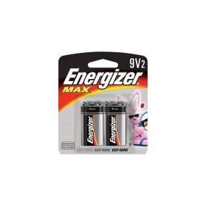  Energizer 9V Alkaline Battery Retail Pack   2 Pack