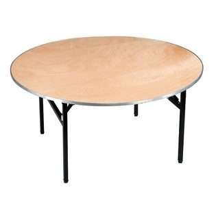 Midwest Folding 60 Round Banquet Table by Midwest Folding at  