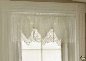 NEW   HERITAGE LACE  PRELUDE   VALANCE  2 Colors  60x16  