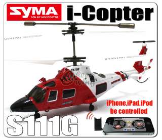   S111G 3.5 Channel i Copter Mini iPhone/iPad Control RC Helicopter Gyro