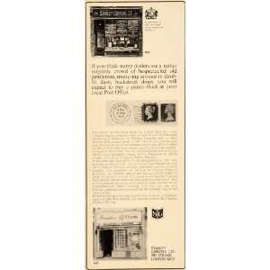   London Store Stamps Philately   Original Print Ad
