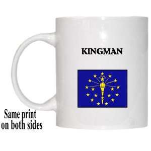 US State Flag   KINGMAN, Indiana (IN) Mug 