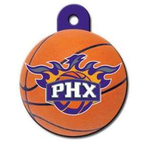 Quick Tag Phoenix Suns NBA Bone Personalized Engraved Pet ID Tag 