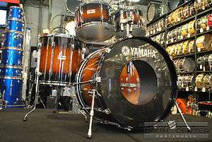 Yamaha Recording Custom 4 Piece Drum Set   Antique Sunburst  
