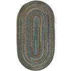 Capel Harvest Oval Braided Rug 5x8 250 Green 