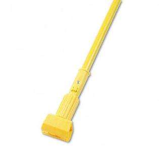   Handle For 5 Wide Mop Heads, 60 In, Aluminum Handle, Yellow at 