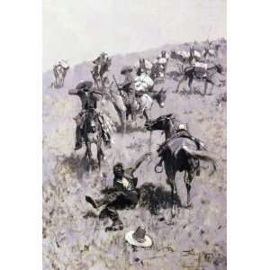  FRAMED oil paintings   Frederic Remington   24 x 36 inches 