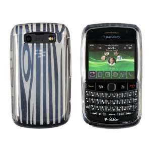  Clear Wood Grain Flexi TPU Case for Blackberry Bold 9700 