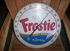 12 Vintage Frostie Root Beer Advertising Thermometer Metal U.S.A. 40 