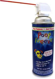 POOP FREEZE Aerosol Freeze Spray 10 oz  