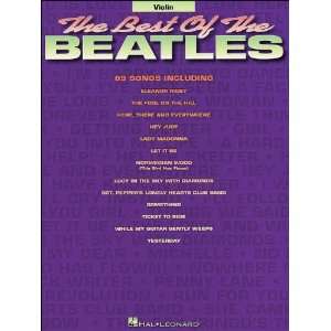    Hal Leonard Best Of The Beatles Violin Musical Instruments