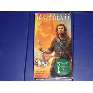 BRAVE HEART   (2  VHS tapes) starring MEL GIBSON