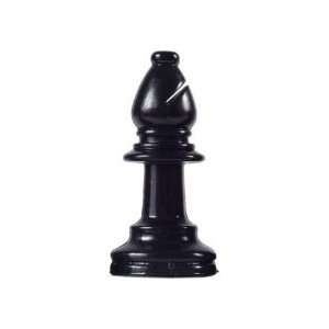   Replacement Chess Piece   Black Bishop 1 3/4 #REP0111 Toys & Games