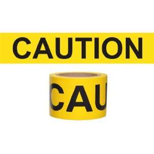 Swanson BT20CWP3 3 Inch by 200 Feet 2 MIL Barricade Tape Caution with 