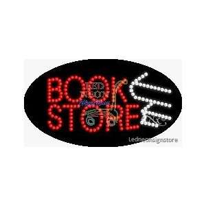 Book Store LED Business Sign 15 Tall x 27 Wide x 1 Deep 