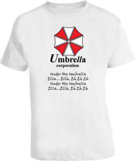 Umbrella Video Game Resident Evil Parody Funny T Shirt  