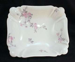 Haviland Limoges Serving Bowl Pink Floral Schleiger 266  