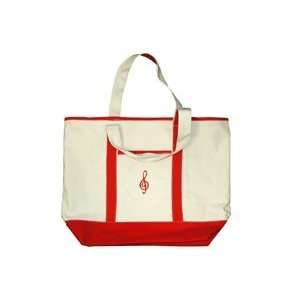  Tote G Clef  Red (76302) Musical Instruments