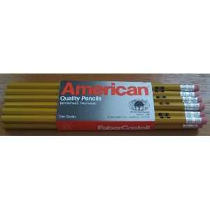    Faber Castell American No. 2 Wood Lead Pencils