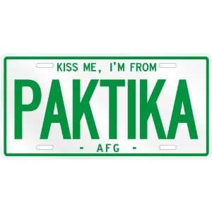  NEW  KISS ME , I AM FROM PAKTIKA  AFGHANISTAN LICENSE 
