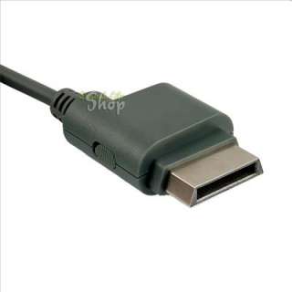HDTV HD Component Cable Cord For MICROSOFT XBOX 360 NEW Gold Plated 