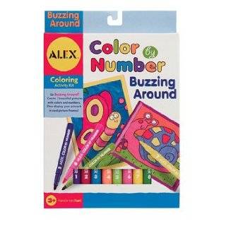  Alex Toys Color By Number Up And Away ALX486 Toys 